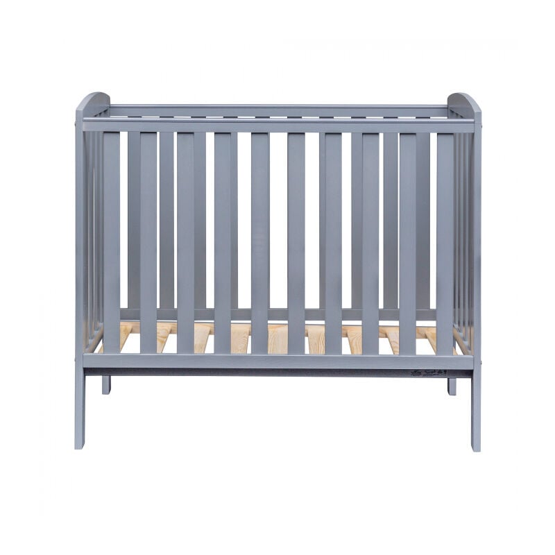 MCC® Wooden Baby Cot Bed Orlando with Top Changer & Water repellent  Mattress