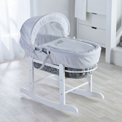 Moses basket with stand best sale and bedding