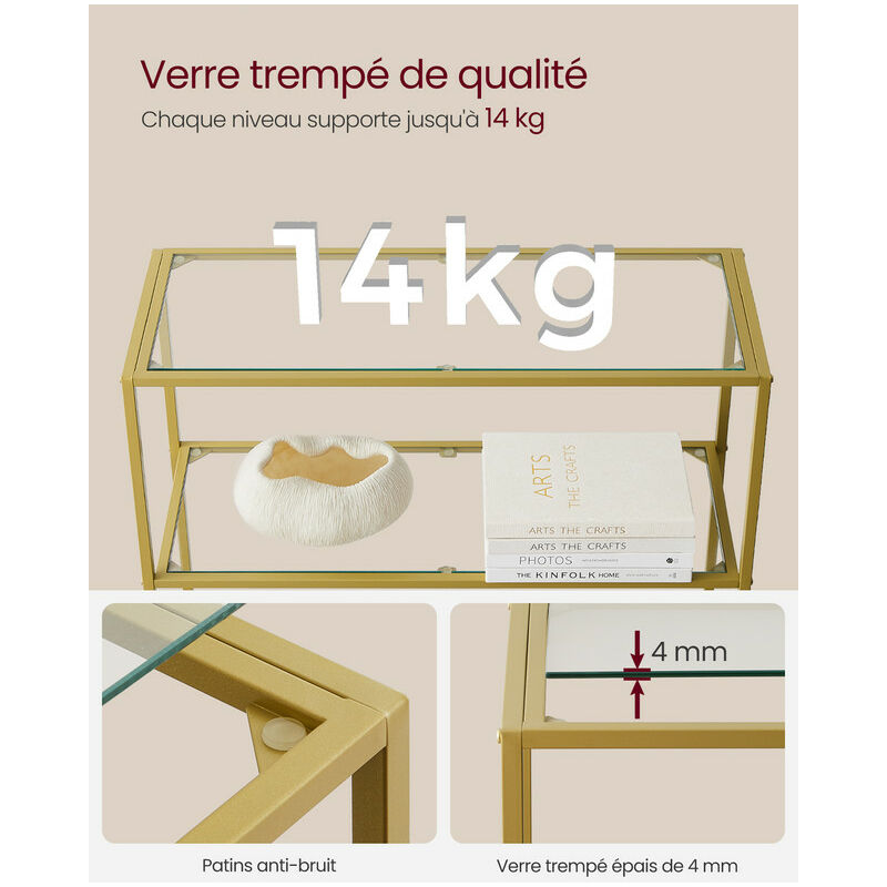 Étagère Murale En Verre Trempé Noir 400x100 Mm - Épaisseur 6 Mm, Avec Supports Chromés, Pour Salle De Bain, Chambre, Bureau
