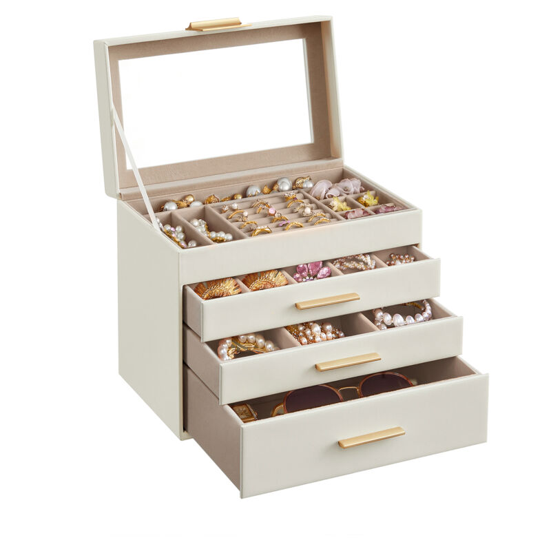 Boîte De Rangement Pour Lunettes En Bois Massif Rétro à 8 Grilles, Vitrine Pour Lunettes De Soleil, étui à Lunettes En Bois Massif Pour Ménage, Boîte De Rangement Pour Bijoux, Convient Aux