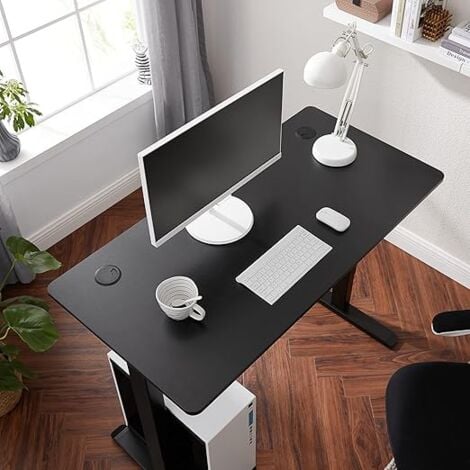 Plateau de bureau en pin massif (120 x 60 x 1,8 cm)