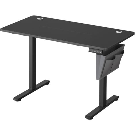 Songmics – Bureau électrique assis-debout réglable en hauteur 60 x 120 cm – 4 hauteurs mémorisables – Capacité 70 kg – Poche de rangement incluse (1/5)