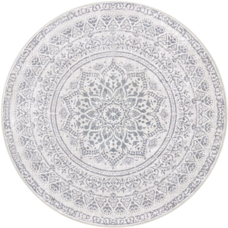 Tapis Antidérapant Rond Diamètre 150 Cm - En PVC Haute Densité, Pour Protéger Tapis Et Sols