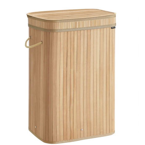 Panier à Linge en Rotin Marron