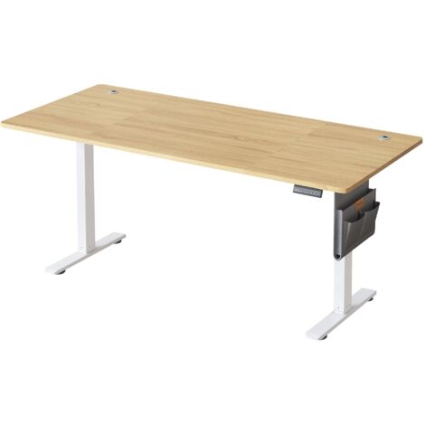 Songmics – Bureau électrique réglable en hauteur 180 x 80 cm – Fonction mémoire 4 hauteurs – Port USB-C – Cadre acier robuste – Charge max 70 kg