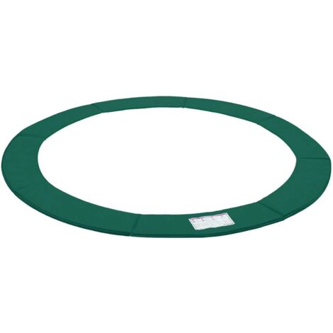 Coussin de protection Ø244cm, Coussin de sécurité de trampoline de remplacement, Rechange - Vert
