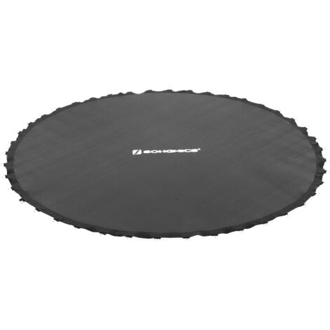 Tapis de Saut pour Trampoline, Ø 324cm, pièce de Rechange, Convient pour Un Trampoline, Noir