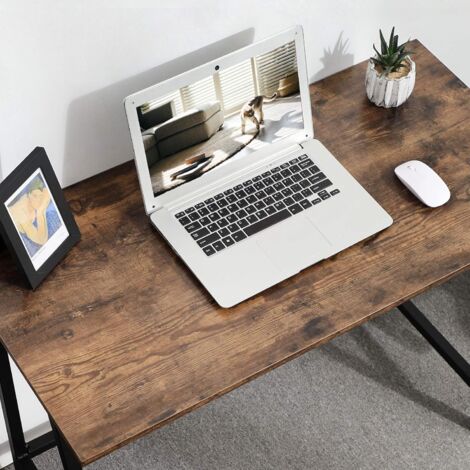 VASAGLE Schreibtisch Computertisch im Industrie-Design, Sekretäre für BüRotisch, Arbeitstisch