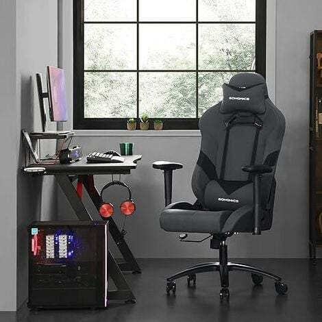 Chaise gamer Fauteuil de bureau Chaise pour ordinateur hauteur réglable  RCG13G