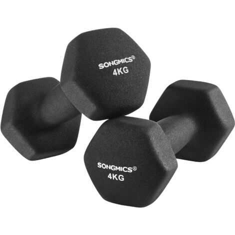 Haltère Surface en Vinyle Antiglisse, Finition Mate, pour Entraînement à Domicile, Musculation, Exercices Physiques (1/5)