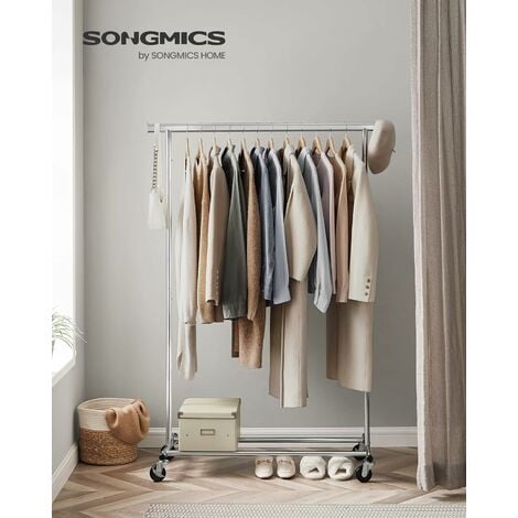 Dressing et penderie Giantex armoire gris 75 x 50 x 170cm en tissu  rangement pour vêtements