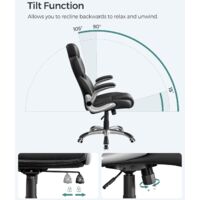 Tabouret avec repose-pieds circulaire hauteur réglable siège