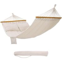 Hamac de Jardin avec 2 Oreillers 210 x 150cm, Charge 300kg GDC22M01