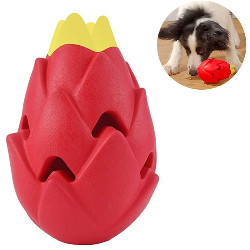 Kong Wobbler Juguete Interactivo para perros, Dispensador Comida Tamaño S