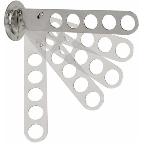 Gancho de pared plegable, ganchos para abrigos plegables, gancho para  puerta de acero inoxidable, contiene 4