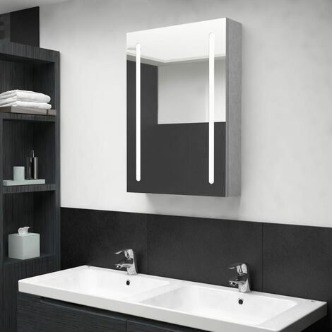 vidaXL Armario de baño de pared blanco brillo 32x20x67 cm