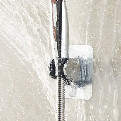 Comprar Soporte de ducha sin taladro, soporte para cabezal de ducha de  mano, autoadhesivo, sin tornillos de perforación, accesorio de baño