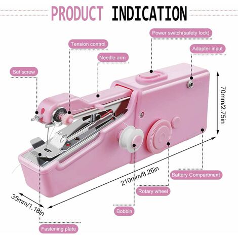 Maquina de Coser Electrica 33 Patrones Puntadas Uso Domestico