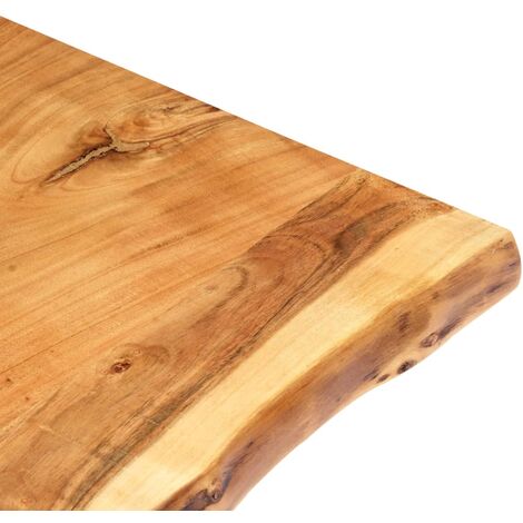 VidaXL Tablero de mesa rectangular madera maciza de pino 100x60x2,5 cm