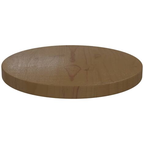 vidaXL Tablero de mesa redondo madera maciza de acacia Ø50x2,5 cm