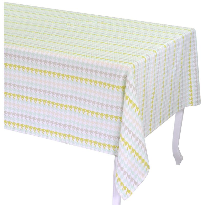 Nappe tissu Londres 140x180 Blanc ou Couleur