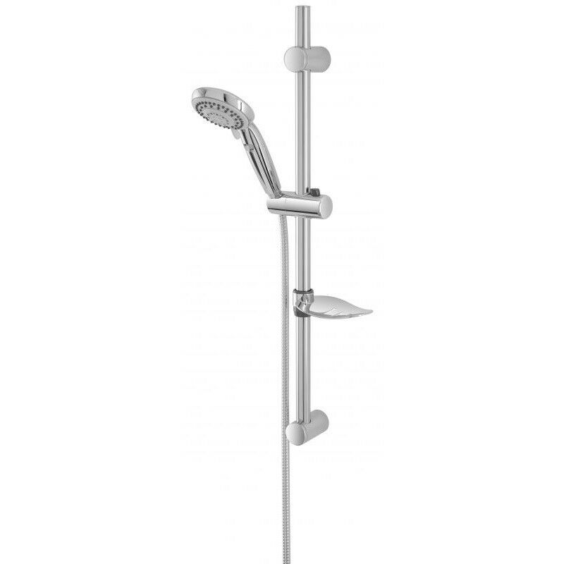 Canne De Douche Incurvée Signature Hardware – 72 Pouces – Chrome – Neuf