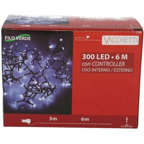 Fil lumineux 300 controleur led multicolore cm600 al. usage