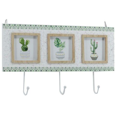 Tableau plexiglas deco vintage Cactus