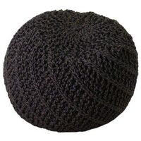 TON TON Pouf rond en tissu avec rembourrage ignifuge By BK Contract