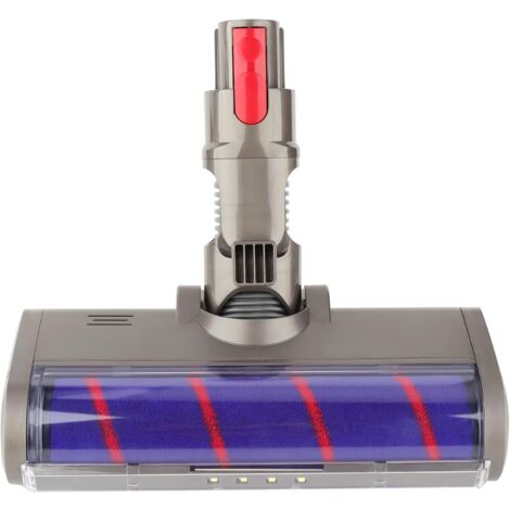 Tête De Nettoyage À Rouleau Souple De Remplacement Pour Dyson V7 V8 V10 V11 V15 Aspirateurs Sans Fil, Accessoire De Brosse À Plancher Avec Phares À Led (1/5)