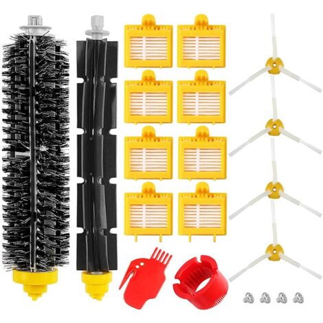 Kit De Remplacement Compatible Avec Irobot Roomba Série 700 720 750 760 765 770 772 772E 774 775 776 776P 780 782 782E 785 786 786P 790 Aspirateur - 20PCS