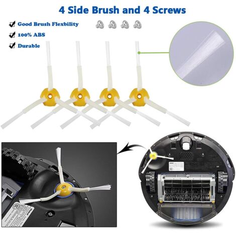 Kit De Remplacement Compatible Avec Irobot Roomba Série 700 720 750 760 765 770 772 772E 774 775 776 776P 780 782 782E 785 786 786P 790 Aspirateur - 20PCS