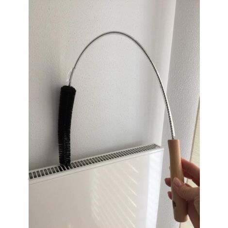 75CM Brosse De Nettoyage Flexible En Poils De Chèvre Pour Panneaux Chauffants Radiateur Machine À Lave Brosses Pour Radiateur