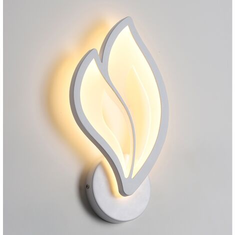 Applique Murale Led, Applique Murale Créative, Applique Murale Moderne En Acrylique Pour Chambre À Coucher, Couloir, Salon, Bureau - Blanc Chaud