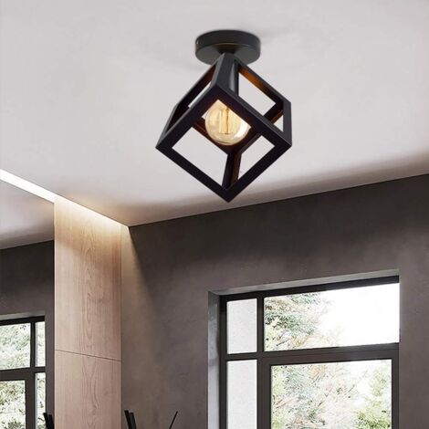 Lampe De Plafond Rétro Luminaire Plafonnier Tressé En Corde De Chanvre Plafonnier Dinterieur Moderne Pour Couloir Cuisine 88875093