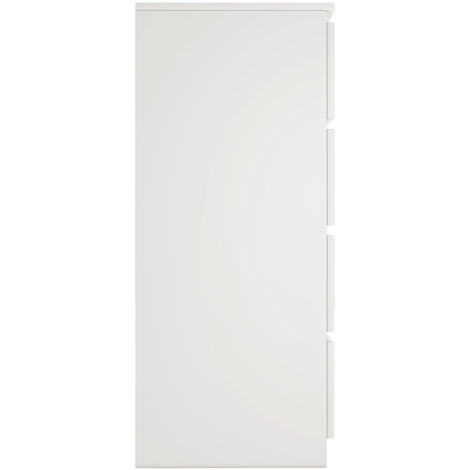 MILAN  Commode contemporaine chambre/salon/bureau 40x138x97  8 tiroirs coullissants  Meuble de rangementent  Chiffonier