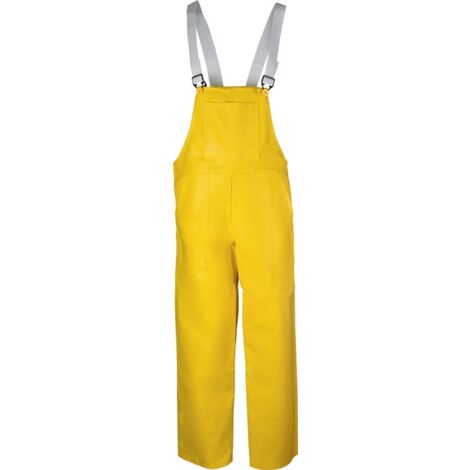 Winterbaulatzhose, gelb, Gr. L, PU, beschichtetes BW-Gewebe (1/2)