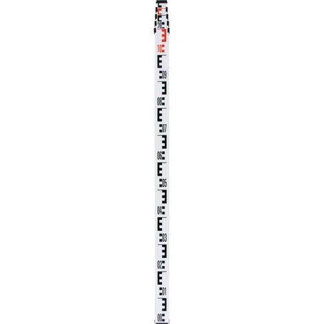 Teleskopnivellierlatte L.1,22-5m Teilung Rücks.1 m.Libelle NEDO