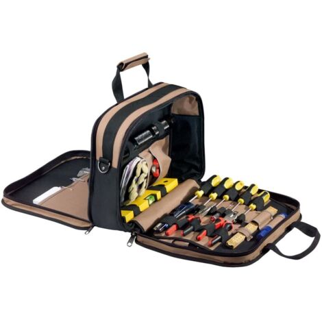 TOOLVIZION ToolPack Werkzeug- und Dokumententasche, Luxusausführung
