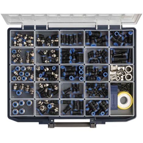 Riegler Sortimentsbox Schnellsteckverbindungen Blaue Serie - 109907 (1/7)