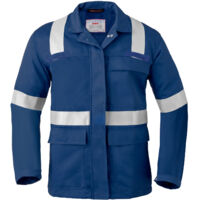 Arbeitsjacke 5 Safety, marine, 80/19/1% BW/Pol/Karbon, 280 g/m², Gr. 58