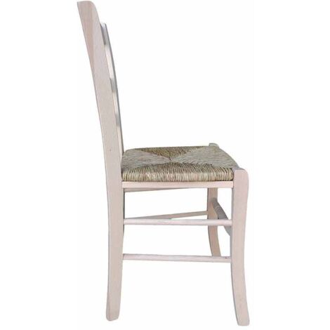 Chaise Design Loris En Bois Naturel Avec Assise En Simili Cuir Taupe - Déco Intérieur/extérieur