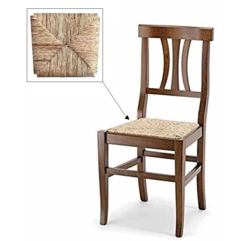 Rechange pour chaise en paille de riz Arte Povera.