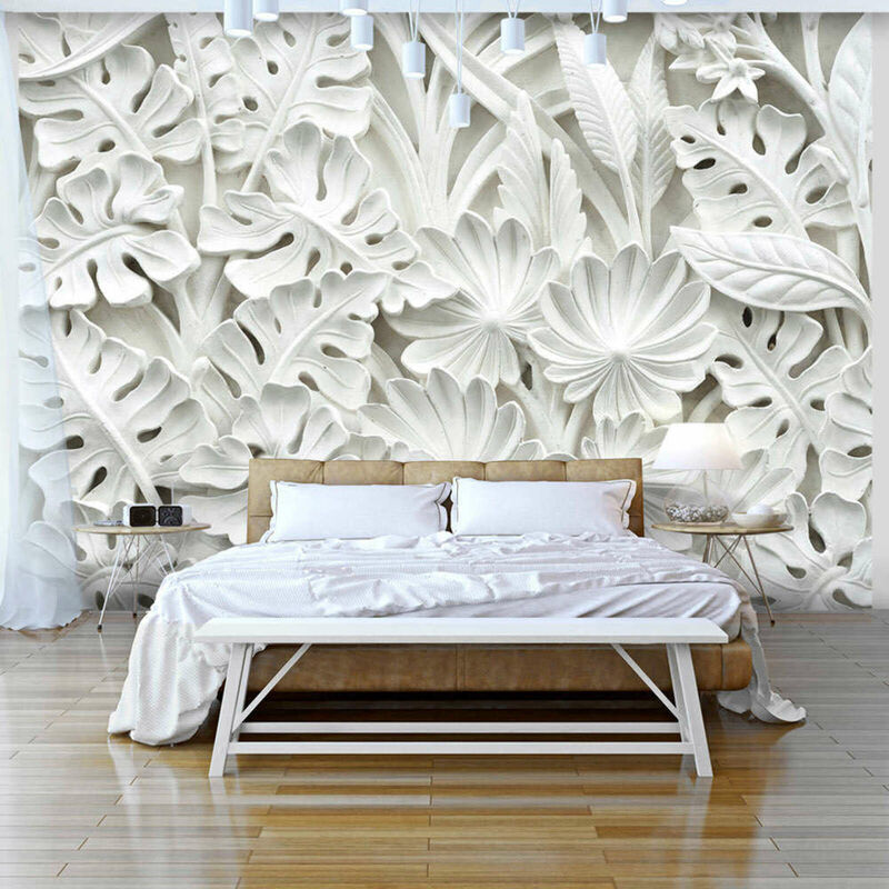 Papier peint jardin d'albâtre - 100 x 70 cm
