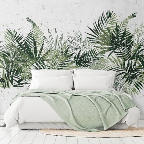 Papier peint Leaf Plume - First Variant - 400 x 280 cm (1/4)