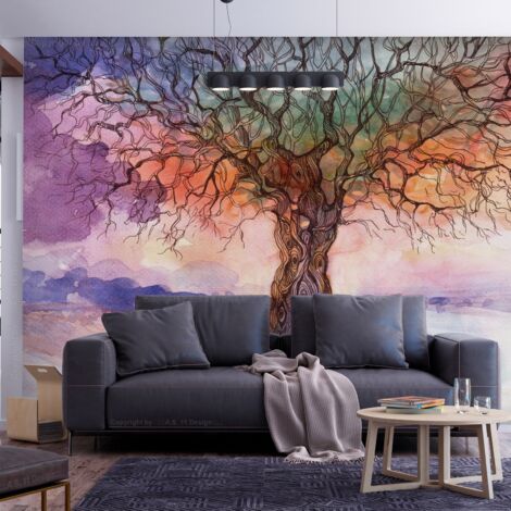 Papier peint Colorful nature stories - 250 x 175 cm (1/4)