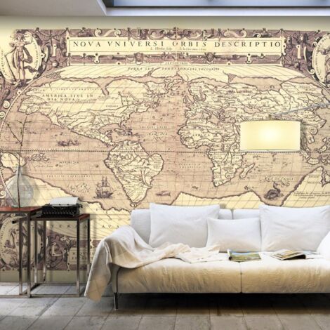 Papier peint Nova Universi Orbis Descriptio - 150 x 105 cm (1/4)