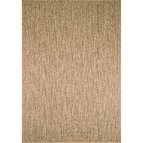 Tapis tissé extérieur intérieur Nature Jute - 50 x 50 cm