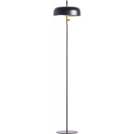 Lampadaire - Noir, Doré (1/5)
