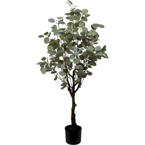 eucalyptus artificiel feuillage réaliste pour décoration intérieure - vert eucalyptus naturel (1/3)